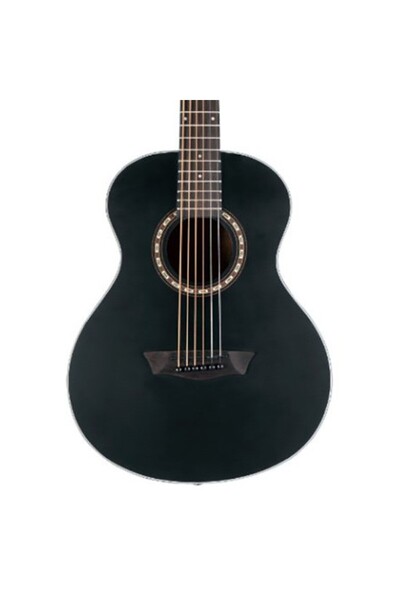 Washburn AGM5BMK Apprentice G-Mini 5 Siyah | Mat Siyah Kaplama Genç Müzisyenl...