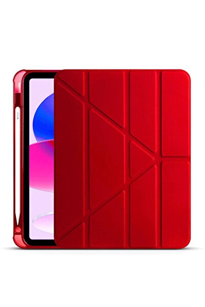 UK iPad Air 11 M3 2025 Kılıf A3266 A3267 Uyumlu Origami Kalem Bölmeli Sararma...