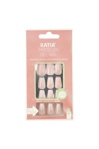 KATIA أظافر - لون أومبر التابوت CK103