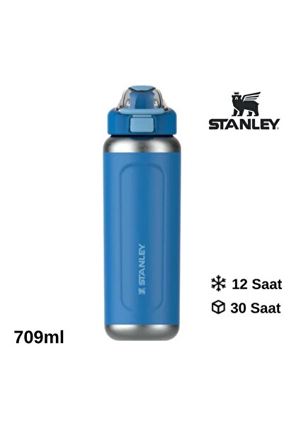 Stanley Wellspring Bottle 0,70 Lt Kilitli Kapak Matara MAVİ
