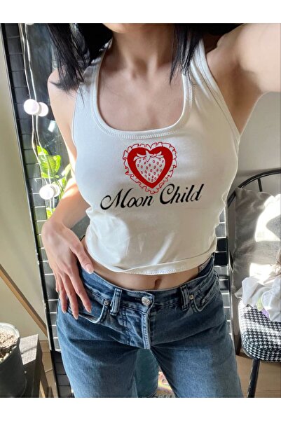MAYDAY CULTURE Bluză crop top cu gât halter pentru femei, din Lycra