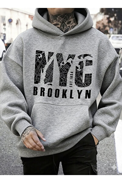 Revasser Unisex Women/Men Nycbrooklyn Colorful Custom Printed Cotton Oversize...