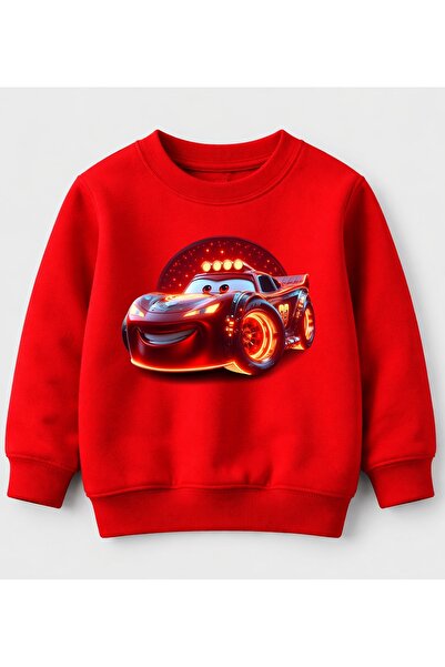 Efendioğlu Design Hanorac ALEVLİ din bumbac imprimat cu fulger mcqueen, cu 3 ...