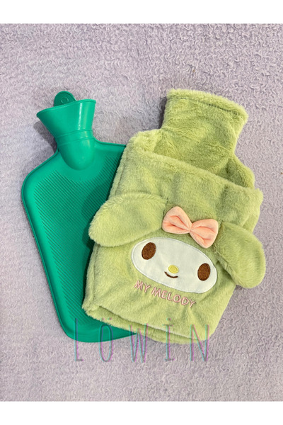 Löwin Peluş Kılıflı Sıcak Su Torbası | My Melody Figürlü | Yumuşacık | El Geç...