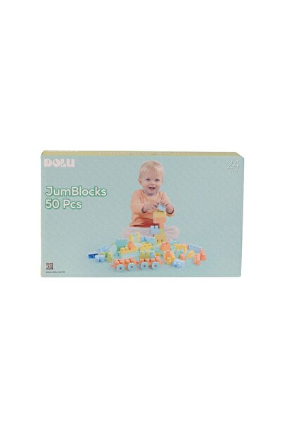DOLU OYUNCAK 5212 Toy in Box Mega Block 50 Pieces