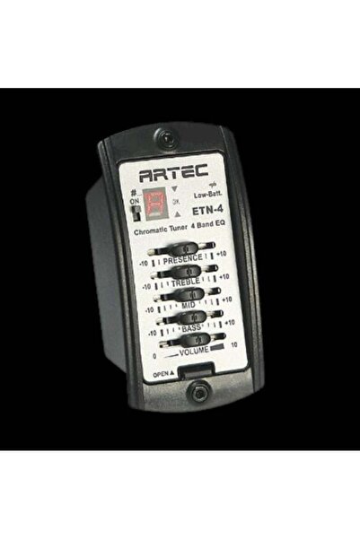 ARTEC ETN4 4 Bantlı Akustik Gitar Preamp ve Equalizer Sistemi (Aksesuar) | Da...