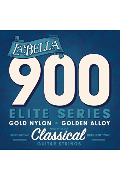 La Bella Strings La Bella 900 Elite Classical Guitar String Set (Top Segment ...