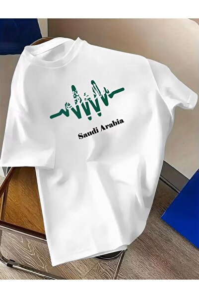 LELVANİ Saudi Arabia Graphic Print T-Shirt