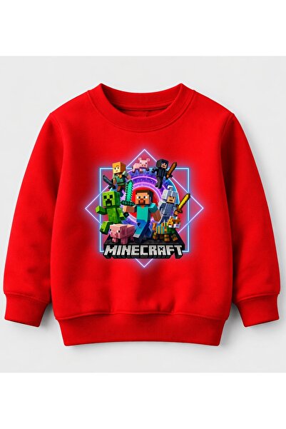 Efendioğlu Design Φούτερ Ana χαρακτήρες MINI Craft 8 χαρακτήρες σε φωτεινό τε...