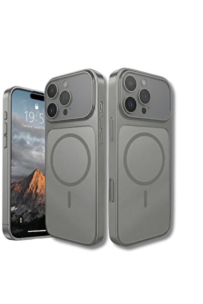 OEM iPhone 17 Pro Max Grey Case – Premium Magnetic System, Maximum Protection...