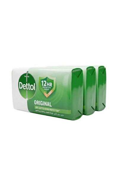 Dettol Original Pine Scent Soap from – 3 Pieces × 70 Grams