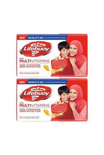 LİFEBUOY Red - Antibacterial Soap with Super Protection 2 x 125g