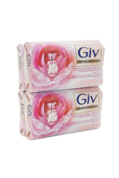 Giv Damascus Rose Soap from – 4 Pieces × 140 Grams
