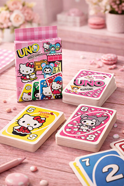 zubi Hello Kitty and Kuromi Uno Kart Oyunu