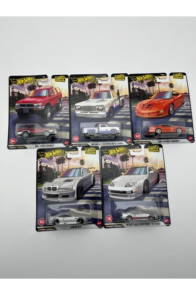 HOT WHEELS Premium Boulevard 5'li Set GJT68 - 978F