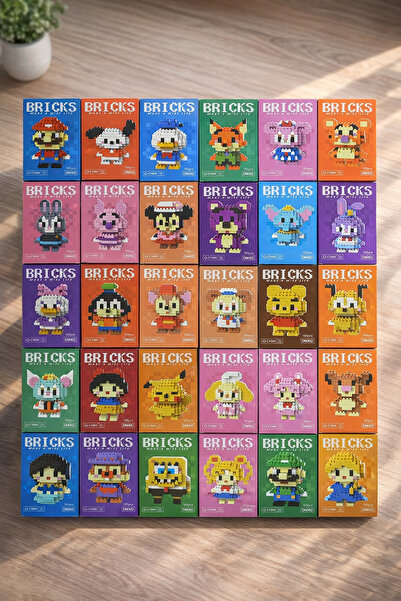 moderniko Mini Bricks Sürpriz Figür( 1 Adettir - Model seçilemez)