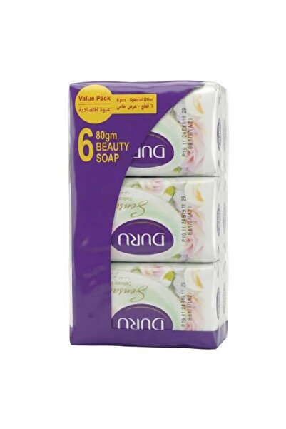 Duru Sensitive Touch Beauty Soap – 6 Pieces × 80 Grams