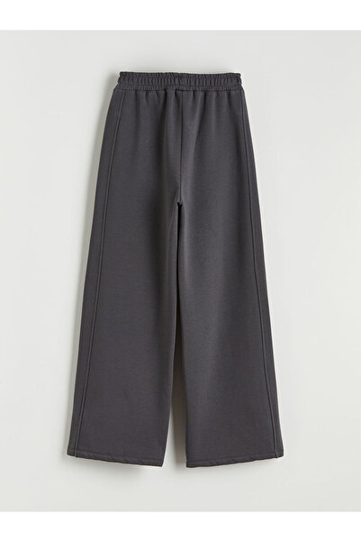 LC Waikiki Elastic Waist Printed Girls' Thick Sweatpants