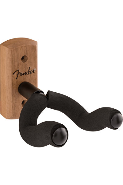 FENDER 0991804042 حامل جيتار جداري أساسي (لون الجوز) |   قاعدة خشبية كلاسيكية...