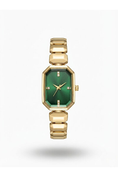 Leerybee Elegant Baguette Design Vintage Metal Women's Wristwatch with Specia...