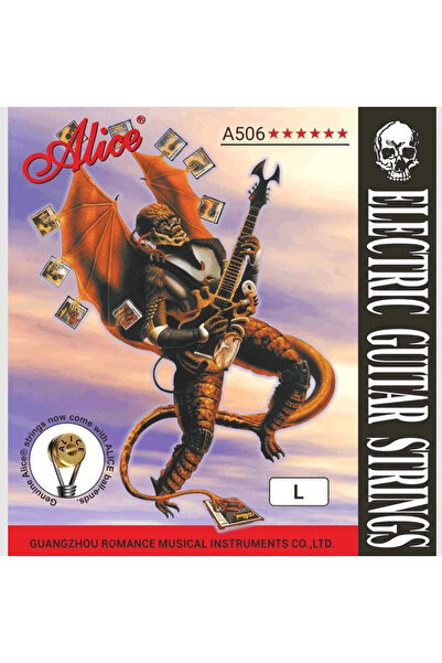 Alice أوتار جيتار كهربائي A506-L (10-46 خفيف) |   صخر مقاوم للصدأ من الفولاذ ...