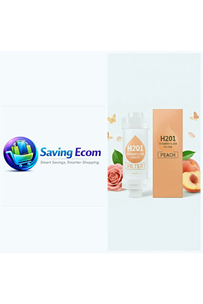LAVENDER Peach-scented shower filter - Powered by Vitamin C - Purifies water ...