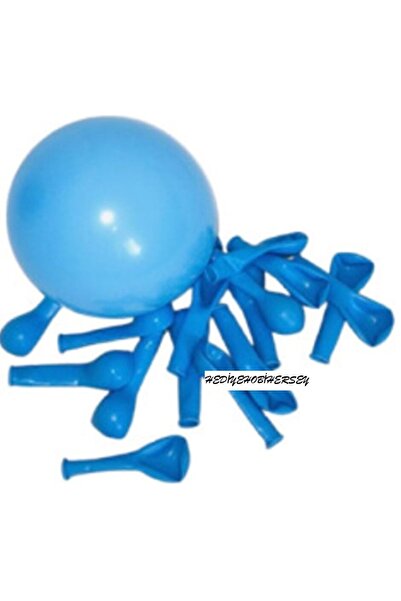 hediyehobihersey Mini Metalik Altın Balon 5 İnç 6Adet
