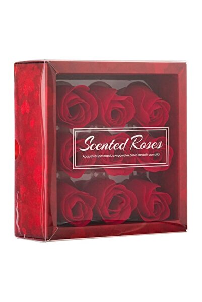 OAE Decorative Scented Roses Set 4.5cm - 9pcs