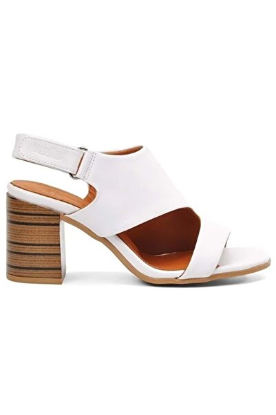 Venüs Hoags Genuine Leather Comfort Orthopedic Women's Sandals White