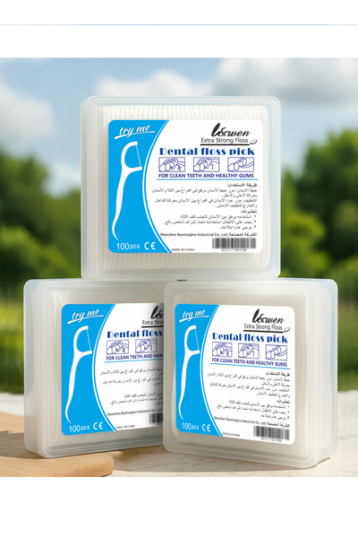 L&Wen Disposable Dental Floss Picks, Portable Toothpicks Flossers, Effective ...