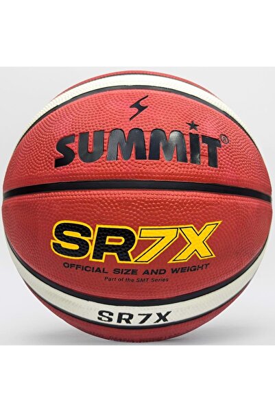 Summit SR7X Top No. 7 Баскетболна топка за вътрешно/външно ползване, оранжева