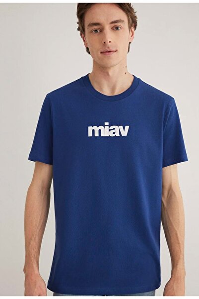Mavi 067153 Miav με τύπωμα T-Shirt Ανδρικό μπλουζάκι
