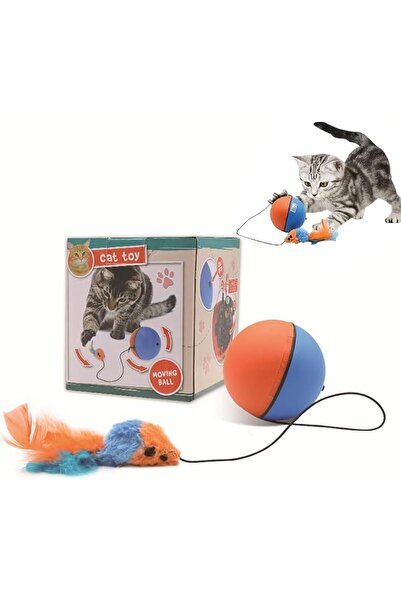 Arabest Interactive Cat Toys Ball,Automatic 360° Self-Rotating Rolling Ball, ...