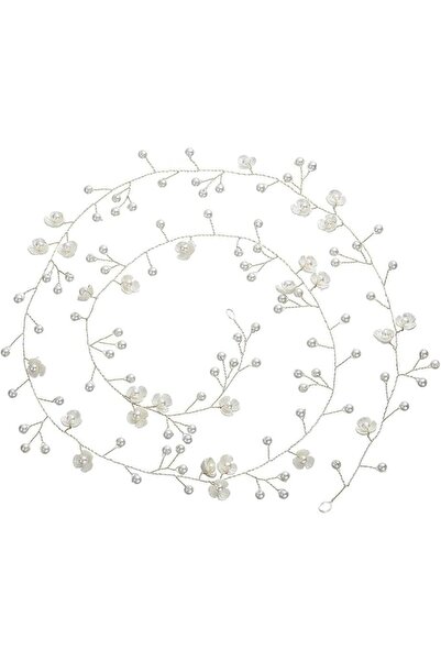 Arabest Bridal Wedding Headbands, 100cm Long Pearl and Crystal Headbands Brid...