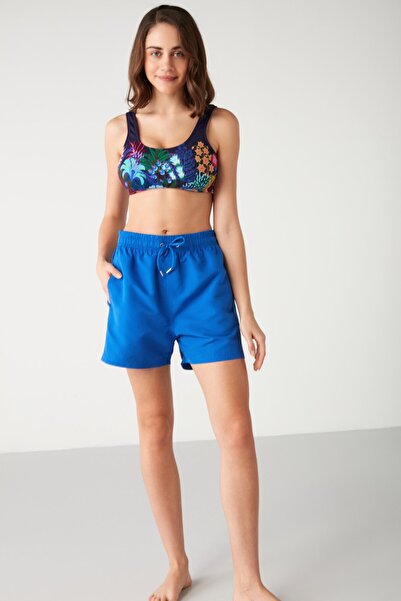 Kom Achaiah Beli Lastikli Deniz Şort
