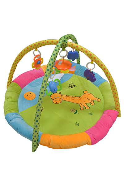 Kiko BABY VELVET PLAYMATE WITH TOYES-Green