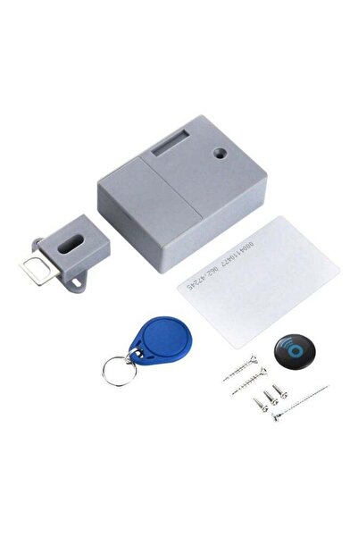 Generic مجموعة مستشعرات قفل ذكية مكونة من 7 قطع بتقنية RFID IC لخزائن الأدراج