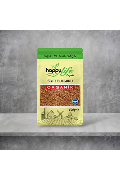 Happy Life Organik Siyez Bulguru 500 Gr
