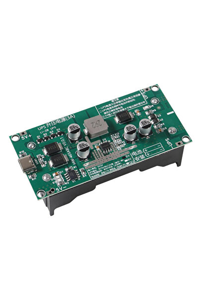 Motorobit 5V 3A 18650 Lityum Pil Şarj Modülü - UPS Kesintisiz Güç Kaynağı Dev...