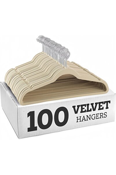 BLOOMING TIME Non-Slip Velvet Hangers with 360° Swivel Hook for Coats, Jacket...