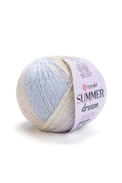 Yarnart Summer Dream Pachet de 4 bucăți, 70% bumbac, 30% viscoză – 100 g 350 ...