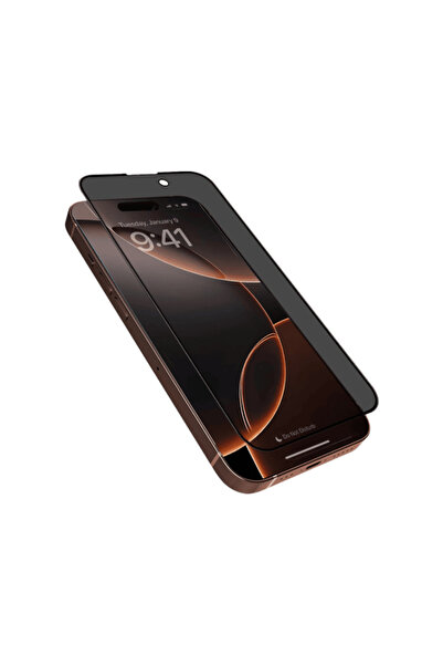 Maestro واقي شاشة زجاجي مقوى لحماية خصوصية هاتف آيفون 16 برو ماكس