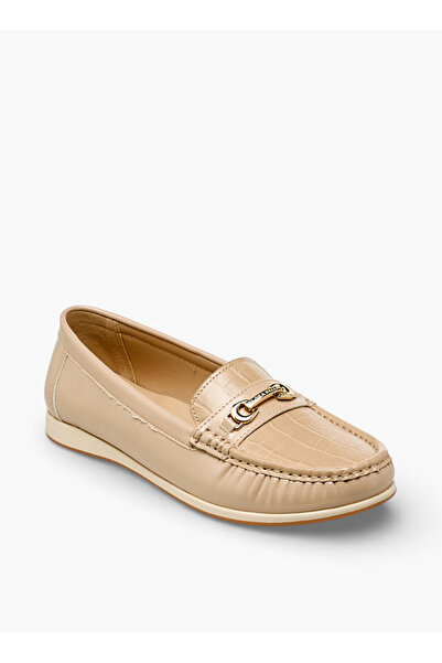 Flora Bella by Shoexpress Women Textured Slip-On Loafers