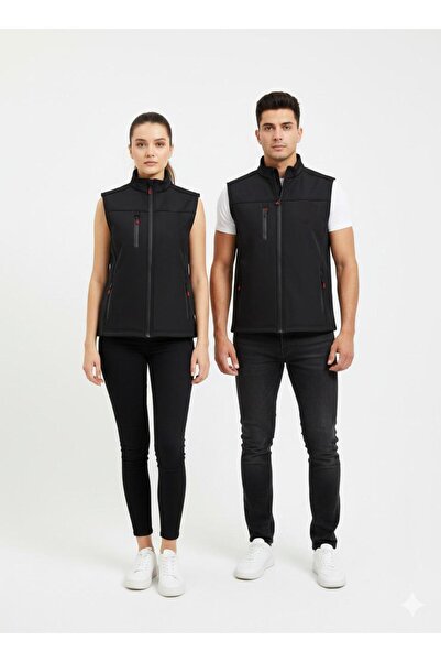 Asteks Unisex Softshell Yelek (Rüzgar ve Su Geçirmez)