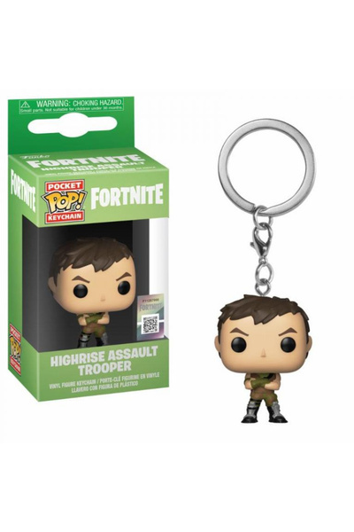 Funko POP! Keychain Fortnite - Highrise Assault Trooper