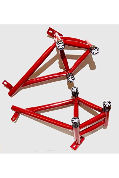 AE-MOTO Drift L Koruma Demiri 3'lü Takoz Kırmızı AE