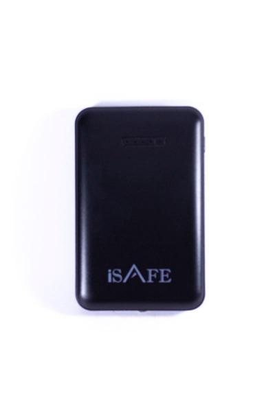 I SAFE بنك طاقة ISAFE بتقنية الشفط، سعة 5000 مللي أمبير، لون أسود