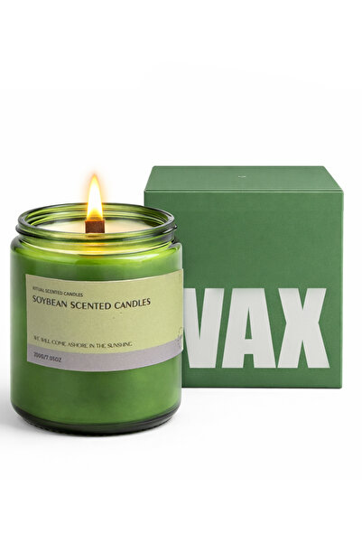 L&Wen شمعة معطرة، شموع الصويا العلاجية، مدة احتراق 50 ساعة، مثالية لتزيين الم...