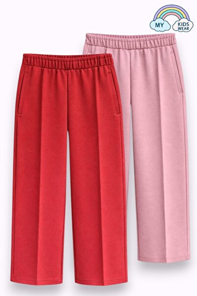 My Kids Wear Κοριτσίστικο βαμβακερό παντελόνι ελαφρύ 5-16 ετών 12402