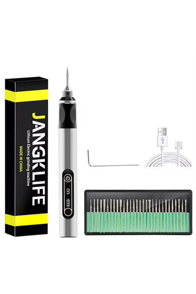 Choice4 مجموعة أدوات دوارة لاسلكية بمنفذ USB من JANGKLIFE مكونة من 30 قطعة، ق...